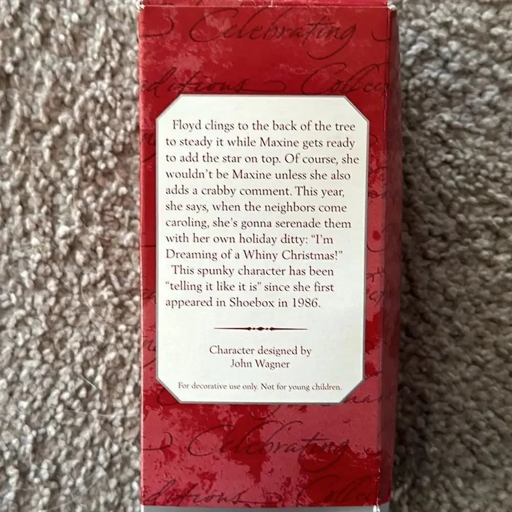 Hallmark Keepsake Ornament “Decorating Maxine Style”